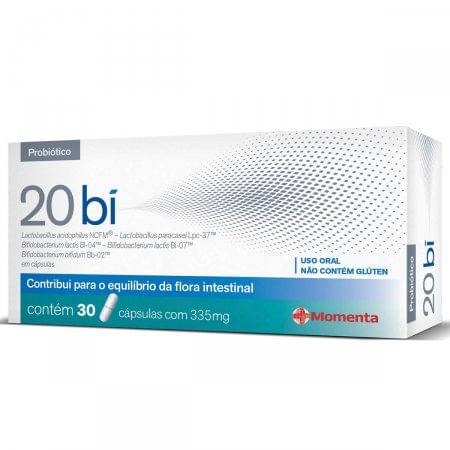 20 Bi com 30 Cápsulas - Momenta