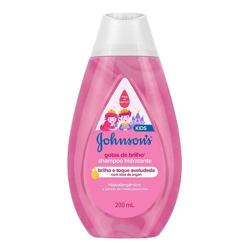 Shampoo Johnson's Baby Gotas de Brilho - 200ml