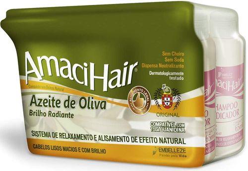 Creme Relaxante Amacihair Azeite de Oliva - 220g