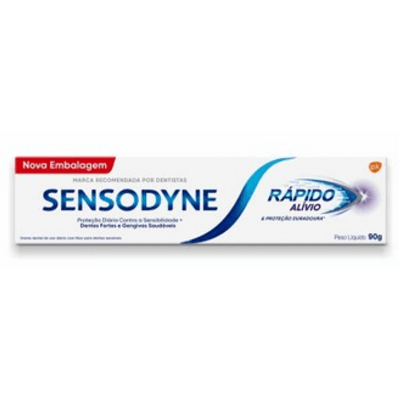 Creme Dental Sensodyne Rápido Alívio - 90g