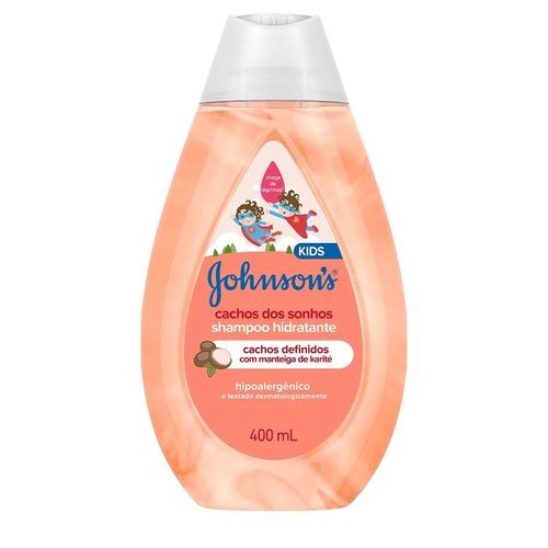 Shampoo Johnson's Baby Cachos dos Sonhos - 400ml