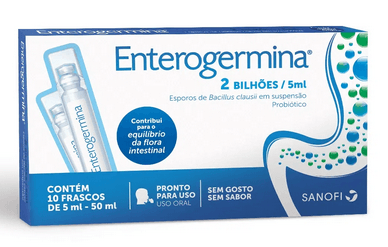 Enterogermina 10 Flaconetes - 5ml