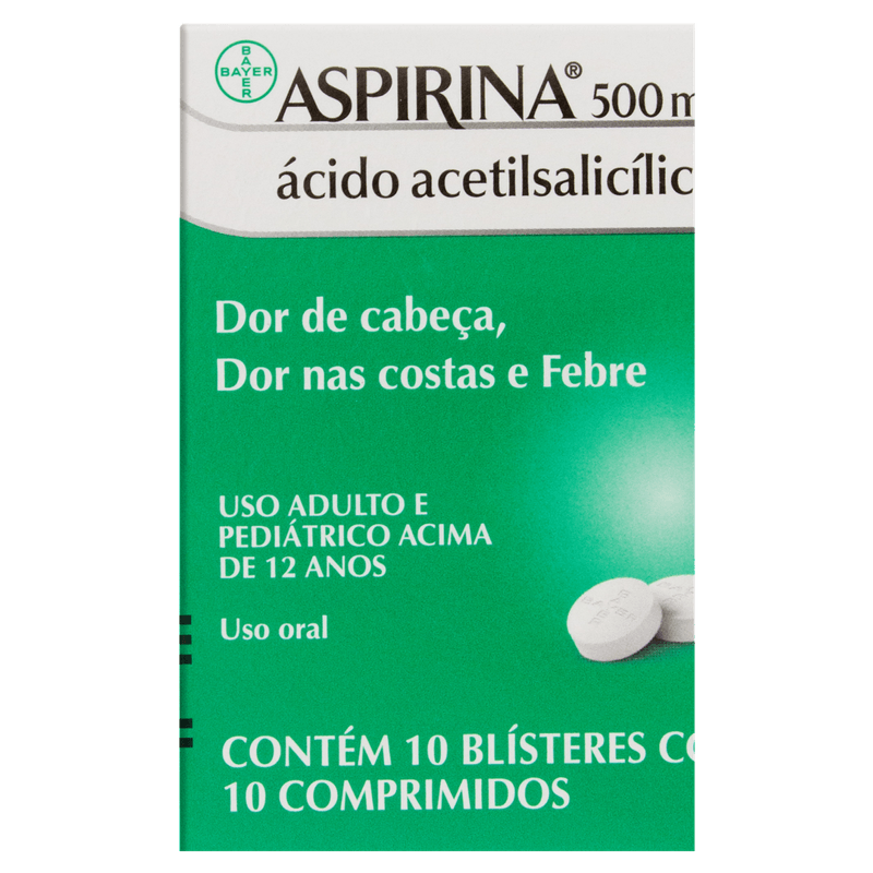 Aspirina 500mg - 10 Comprimidos
