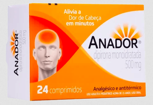 Anador 500mg 24 Comprimidos - Sanofi