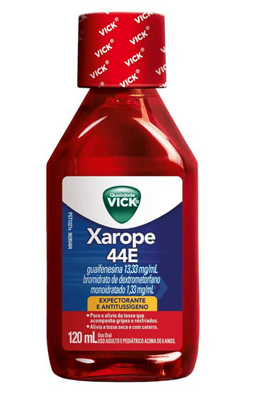 Vick 44E Xarope com 120ml - Vick