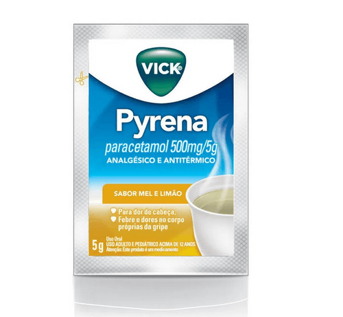 Vick Pyrena Sabor Mel e Limão com 5g - Procter Gambl