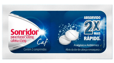 Sonridor Caf com 2 Comprimidos Efervescentes - GSK