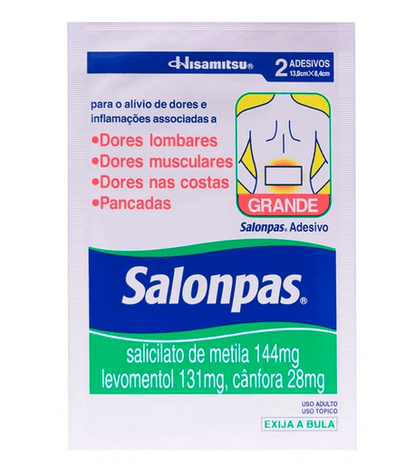 Salonpas Adesivo Tamanho Grande - 2 Uni