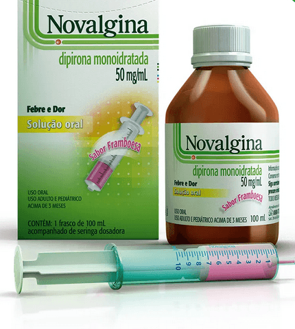 Novalgina Infantil 50mg com 100ml - Sanofi