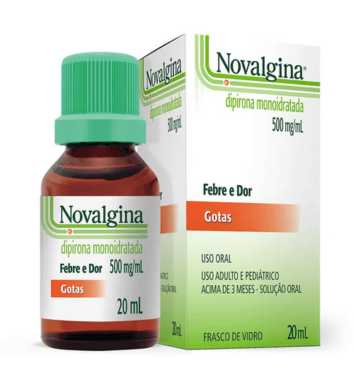 Novalgina em Gotas com 20ml - Sanofi