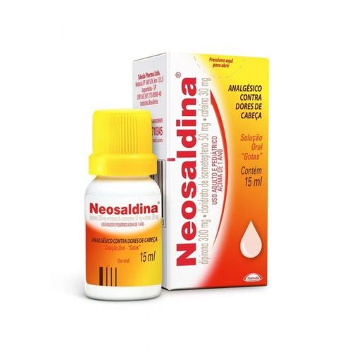 Neosaldina em Gotas com 15ml - Hypera