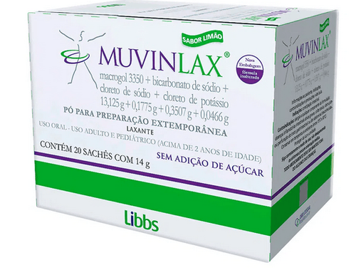 Muvinlax - 20 Sachê de 14g cada
