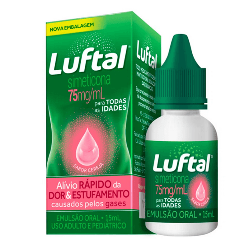 Luftal em Gotas 75mg - 15ml