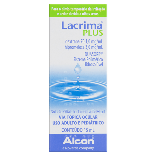 Colírio Lacrima Plus Alcon 15ml