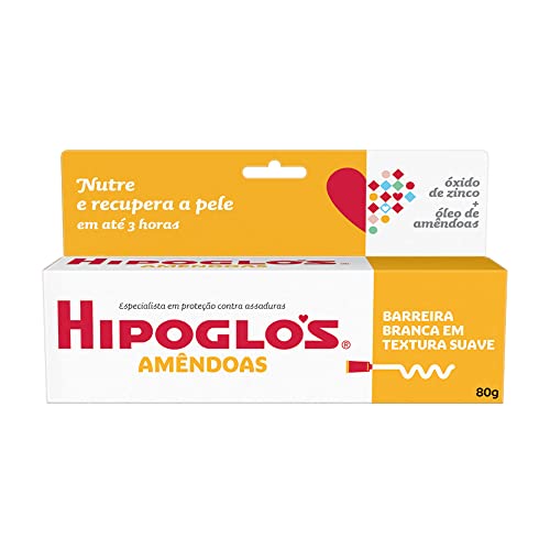 Creme Preventivo de Assaduras Hipoglós Amêndoas - 80g