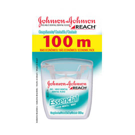 Fio Dental Johnson's Essencial Menta - 100m