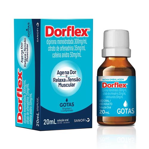 Dorflex em Gotas com 20ml - Sanofi