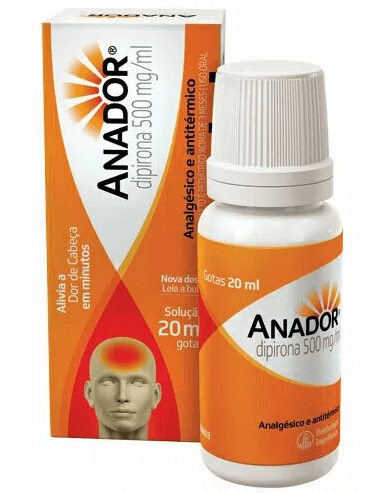 Anador 500mg em Gotas com 20ml - Sanofi