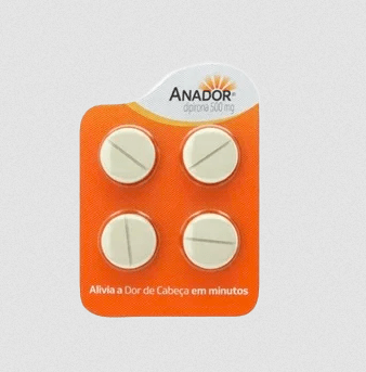 Anador 500mg com 4 Comprimidos - Sanofi