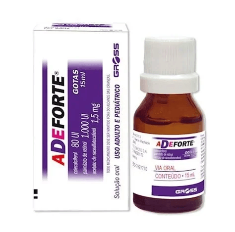 Adeforte em Gotas com 15ml - Gross