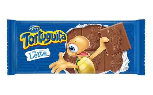 Barra de Chocolate Tortuguita Mais Ao Leite - 80g
