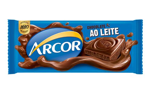 Barra de Chocolate Arcor Ao Leite - 80g