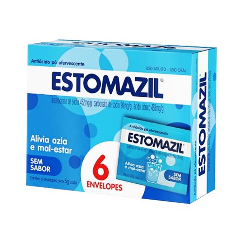 Estomazil Sem Sabor 5g com 6 Envelopes  - Hypera
