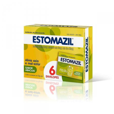 Estomazil abacaxi 5g com 6 Envelopes - Hypera