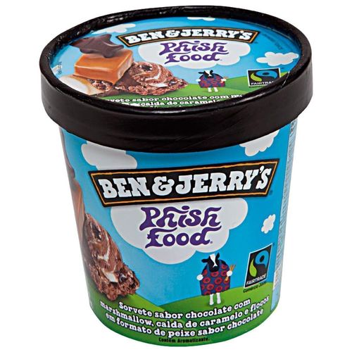 Sorvete Kibon Ben&Jerry's Phish Food - 458ml