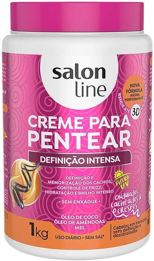 Creme de Pentear Definição Intensa Salon Line - 1kg