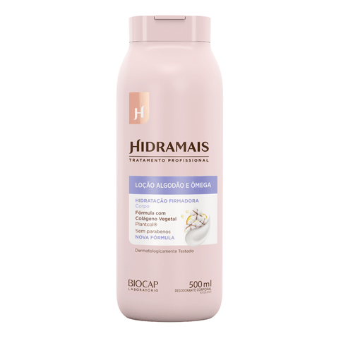 Loção Hidratante Hidramais Algodão e Ômega - 500ml