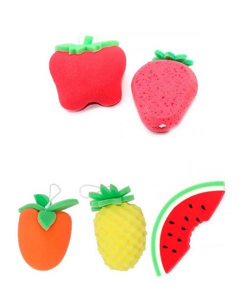 Esponja P/ Banho - Modelo Frutas