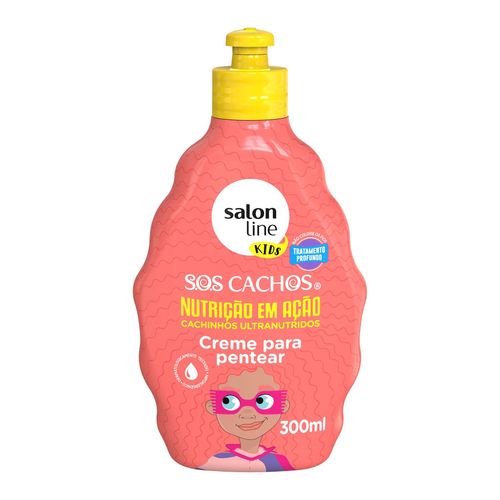 Creme de Pentear SOS Cachos Kids Nutrição - Salon Line 300ml