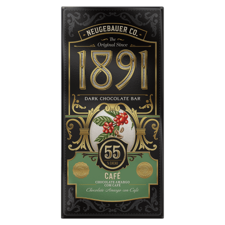 Barra de Chocolate 1891 - 55% Café