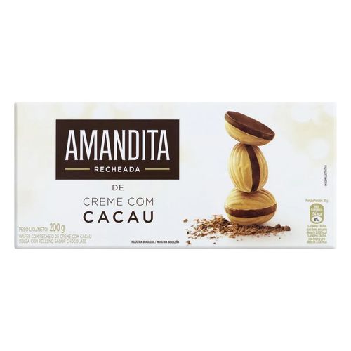 Wafer Chocolate Amandita Lacta - 200g