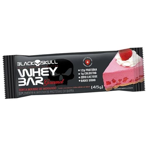 Barra de Proteína Torta Mousse de Morango - 45g