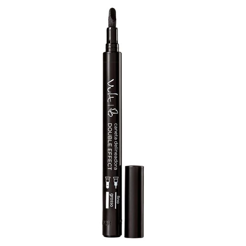 Caneta Delineadora Double Efect Vult Preto