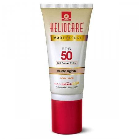 Protetor Solar Max Defense Heliocare FPS50 Nude Light-  50g