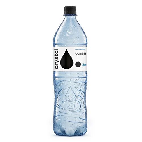 Água Mineral Crystal Com Gás - 1,5L