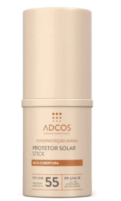 Protetor Solar Adcos Base Stick Ivory FPS55 - 17g