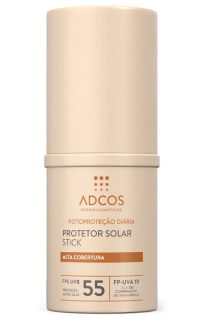 Protetor Solar Adcos Base Stick Peach FPS55 - 17g