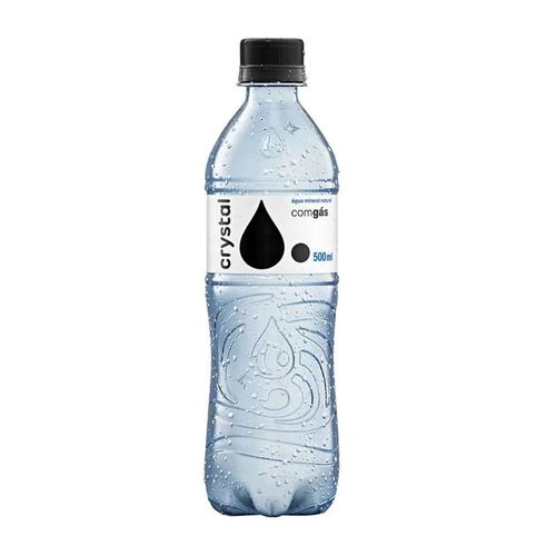 Água Mineral Crystal Com Gás - 500ml