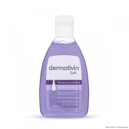 Sabonete Líquido Dermotivin Soft - 120ml
