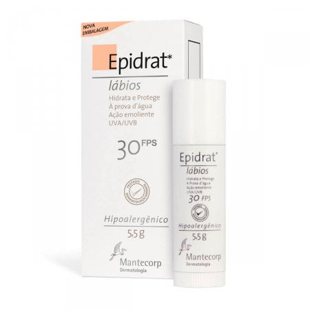 Hidratante Labial Epidrat Lábios FPS30 - 5,5g