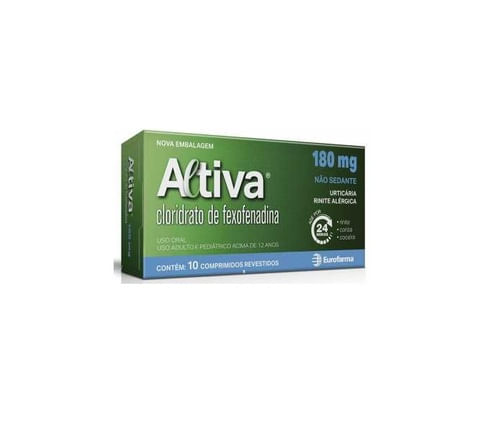 Altiva 180mg com 10 Comprimidos - Eurofarma