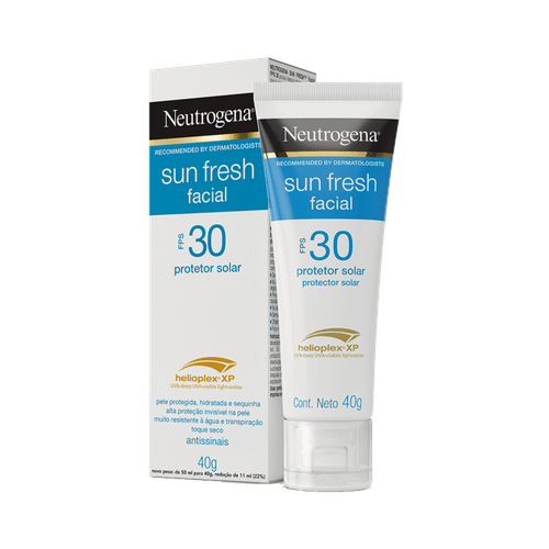Protetor Solar Facial Neutrogena Sun Fresh FPS30 - 40g