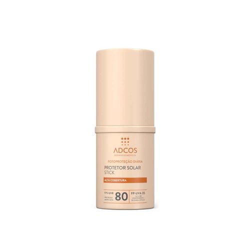 Protetor Solar Adcos Stick Alta Cobertura Nude FPS80 - 17g
