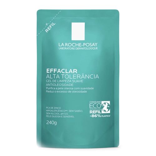 Gel de Limpeza Facial Effaclar Alta Tolerância Refil - 240g