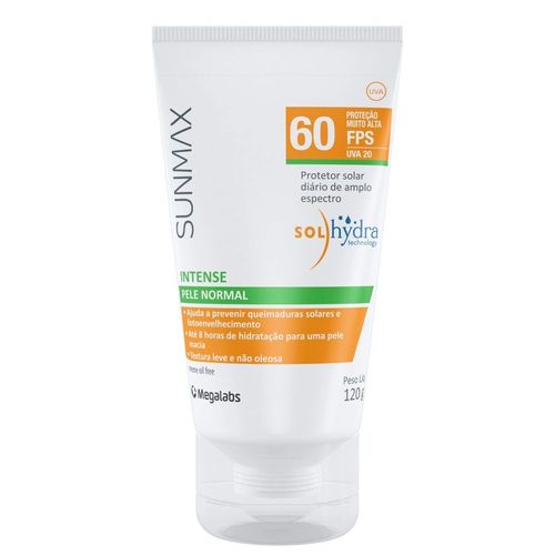 Protetor Solar Sunmax Intense FPS60 - 120g