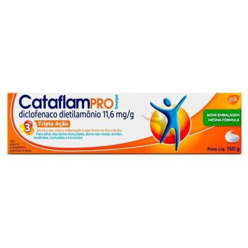 Cataflampro Emulgel 11,6mg com 150g - GSK